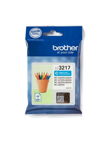 BROTHER Cartucho de tinta cian para MFCJ5330,MFCJ6530DW,MFCJ6930DW