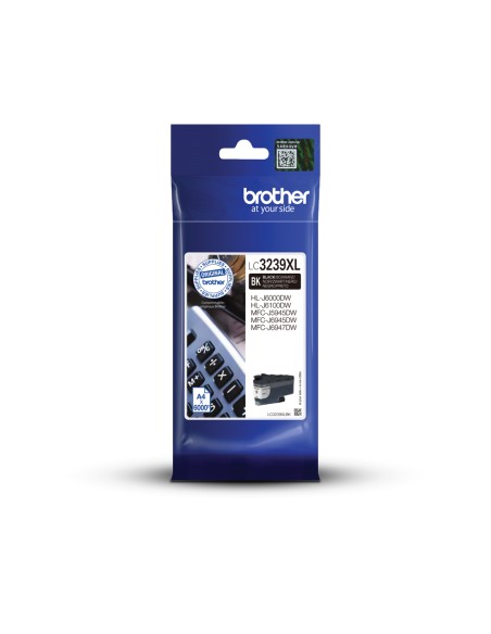 BROTHER Cartucho de tinta negro de larga duracion LC3239XLBK