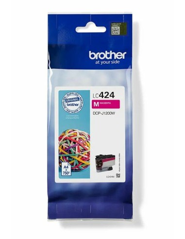 BROTHER tinta magenta para DCPJ1200W LC424M