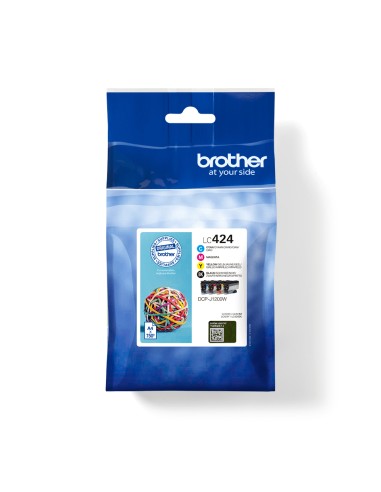 BROTHER multipack tinta para DCPJ1200W LC424VAL