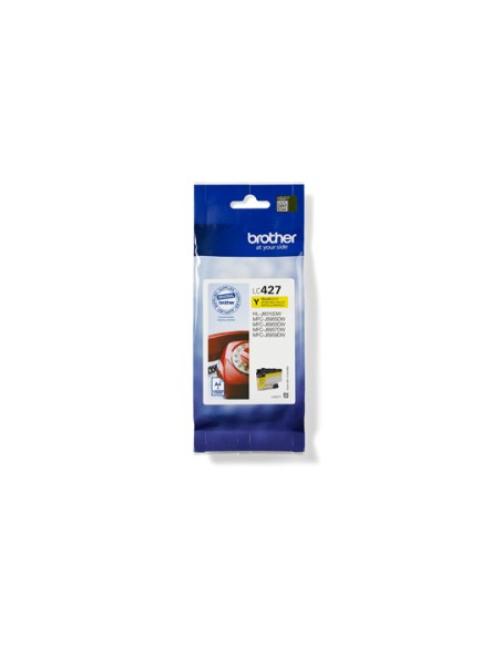 BROTHER cartucho de tinta amarillo para la mfcj5955dw y mfcj6955dw/LC427Y