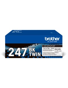 BROTHER pack de 2 cartuchos deToner negro de larga duracion tn247bktwin/TN247BKTWIN