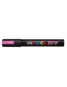 MARCADOR POSCA PINTURA BASE AL AGUA 1,8-2,5 mm PC-5M ROSA FLUOR  PUNTA