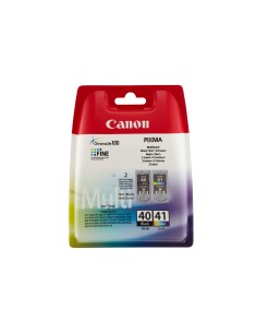 Canon Pack 2 Cartuchos Negro PG40 + Color CL41