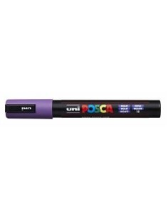 MARCADOR POSCA PINTURA BASE AL AGUA 1,8-2,5 mm PC-5M VIOLETA  PUNTA
