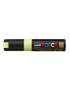 MARCADOR POSCA PINTURA BASE AL AGUA 8.0mm PC-8K AMARILLO FLUOR  PUNTA