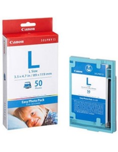 Canon Selphy ES 1 Easy Photo Pack E-L50 tinta+tamaño L (50 fotos)