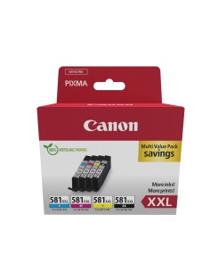 CANON CLI581XXL CMYB Multipack ECOPACK Pixma TR8550 TS6250 MULTIPACK 4- COLORES