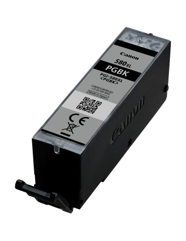 CANON Cartuchos PG580XL PGBK pigment negro 18,5ml (PGI-580XL) envase carton