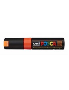 MARCADOR POSCA PINTURA BASE AL AGUA 8.0mm PC-8K NARANJA FLUOR PUNTA