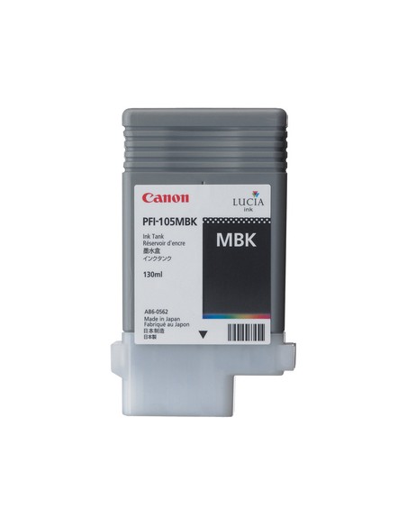 Canon IPF-6300 Cartucho Negro Mate PFI105MBK 130ML