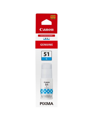 CANON Botella de tinta Cian GI-51C para G1520 G2520 G3520 G3560
