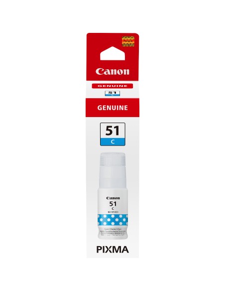 CANON Botella de tinta Cian GI-51C para G1520 G2520 G3520 G3560