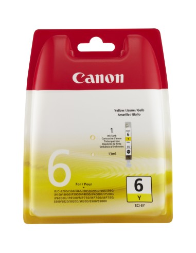 Canon S-800/820/820D/830D, IP-4000/5000 I-560/ 865/905D Cart. Amarillo, 280 paginas