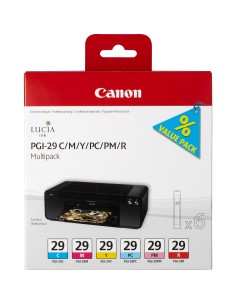 Canon PIXMA/PRO-1 Cartucho PGI-29 (pack 6)