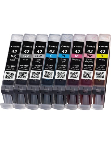 Canon PIXMA PRO-100 Cartuchos Pack 8 colores CLI-42