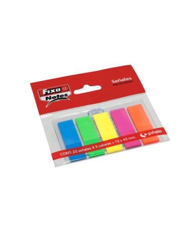 BANDERITAS PUNTOS DE PAGINA PAPER-IN 12 X 45 5 COLORES 100 UDS. MAKRO 001485 (24)