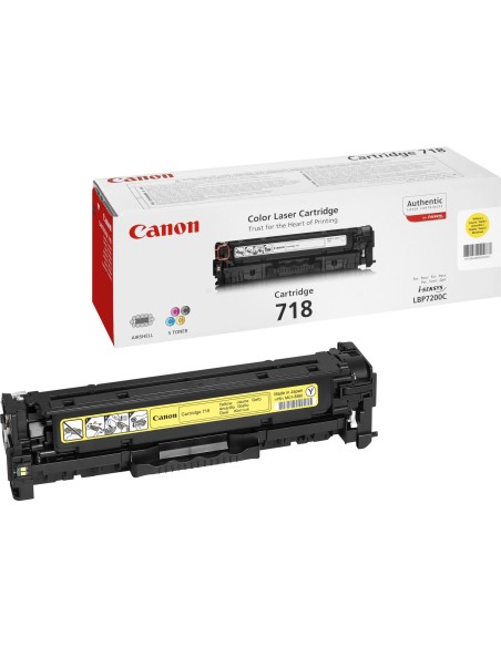 Canon LBP-7200CDN SERIE MF83XX Toner amarillo 718Y 2.900 paginas