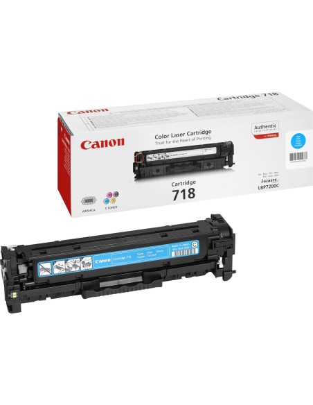 Canon LBP/7200CDN SERIE MF83XX Toner Cian 718C, 2.900 paginas