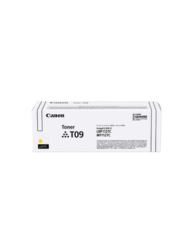 CANON Toner T09 amarillo I-Sensys XC-Serie  1127 I, 1127, 1127 P, 1127 iF