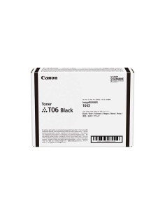 CANON Toner negro T06 para Ir 1643i 1643iF 1643Ip SENSYS X 1643P 3526C002