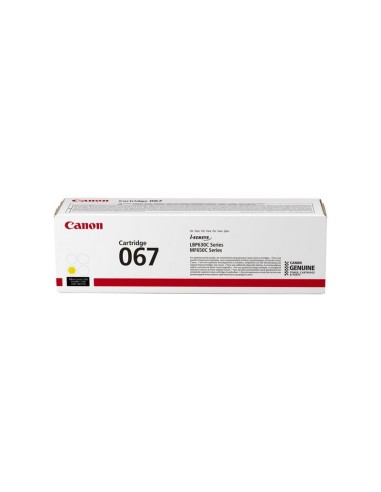 CANON - TONER 067 Y: AMARILLO 1.250P.