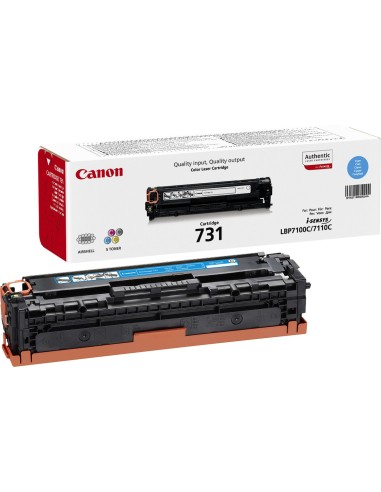 Canon 731C LBP7100CN/7110CW MF8230CN Toner Cian 731C 1.500 paginas