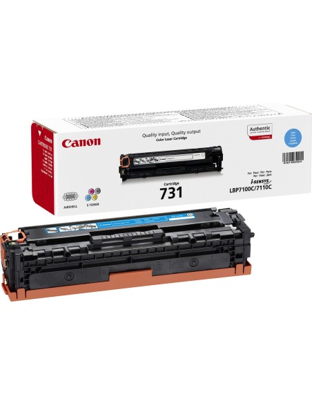 Canon 731C LBP7100CN/7110CW MF8230CN Toner Cian 731C 1.500 paginas