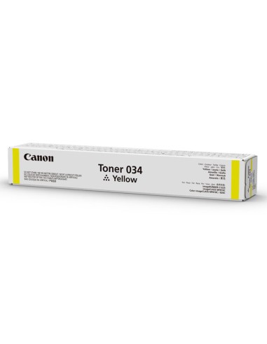 CANON I-Sensys MF810, C1200, C1120 series Toner Amarillo 034Y