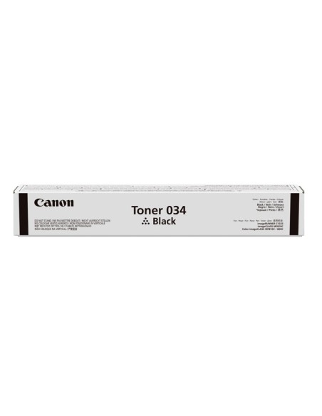 CANON Toner 034BK: I-Sensys MF810 ImR C1200 negro C1120 series