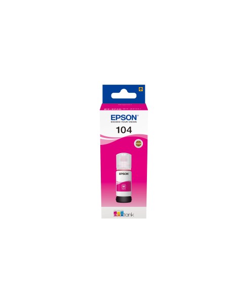 EPSON tinta 104 EcoTank Magenta ink bottle