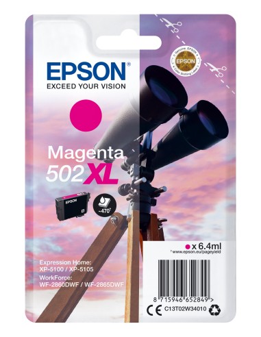 EPSON Singlepack Magenta 502XL Ink