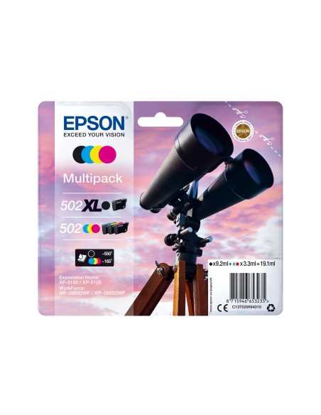 EPSON Multipack 4-colours 502 XL Black/Std. CMY
