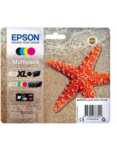 EPSON tinta MultiPack Std/XL Estrella de mar 4 tintas 603 XL negro/Std. CMY RF / AM Multi