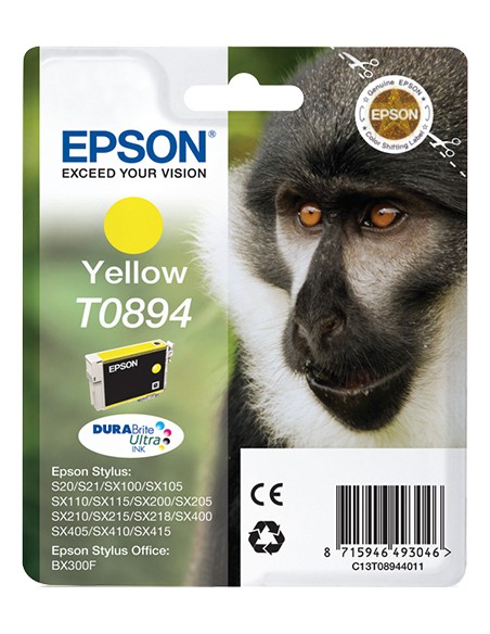 Epson Stylus S20/SX105/SX205/405 Cartucho Amarillo