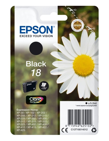 Epson Expression Home XP-102/205/305/405 Cartucho Negro (Radiofrecuencia)