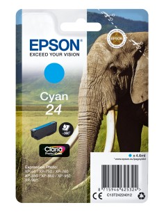 Epson Claria Photo HD Ink Cartucho Cian 24   Expression Photo XP-950