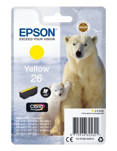 Epson Claria Premium Cartucho Amarillo 26 (Blister + Alarma acustico/Radiofrecuencia)