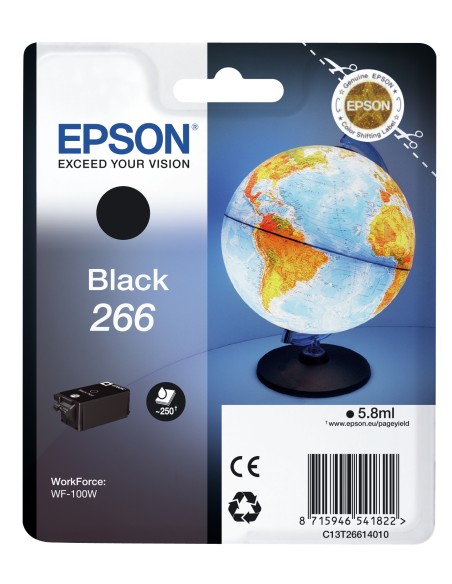 EPSON Singlepack Black WF-100W 266 ink cartridge