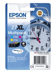 Epson WorkForce WF-3000 y WF-7000 Multipack (C,M,Y)de Alta Capacidad nº27XL