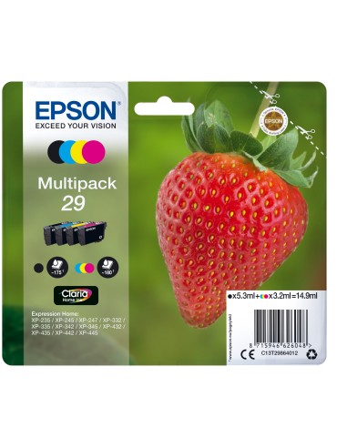 EPSON Multipack 4-colours 29 Claria Home Ink FRESA RF+AM