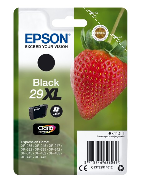 EPSON Expression Home XP-235 Cartucho Negro 29XL  RF+AM