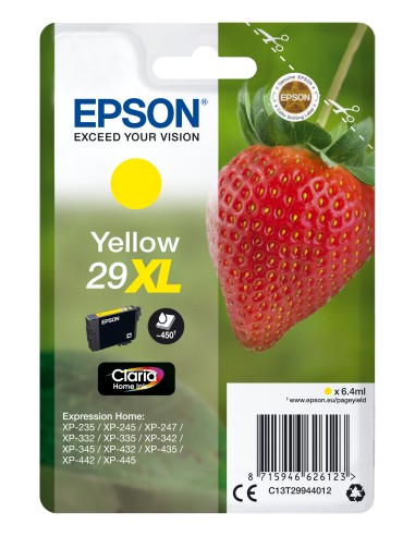 EPSON Expression Home XP-235 Cartucho Amarillo 29XL