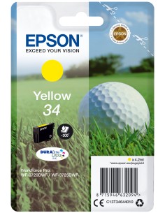 EPSON Singlepack Yellow 34 DURABrite Ultra Ink