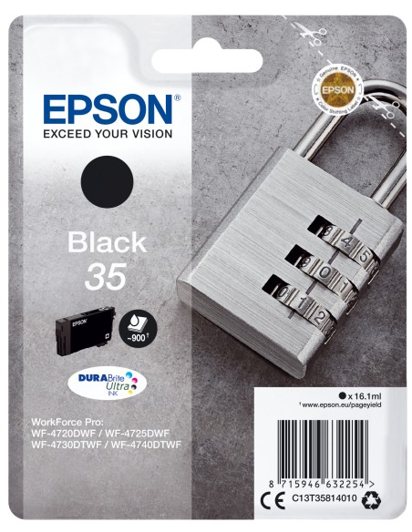 EPSON Singlepack Black 35 DURABrite Ultra Ink