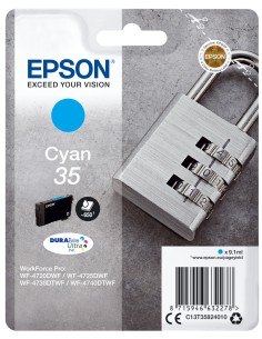 EPSON Singlepack Cyan 35 DURABrite Ultra Ink