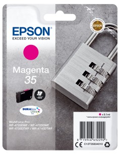 EPSON Singlepack Magenta 35 DURABrite Ultra Ink