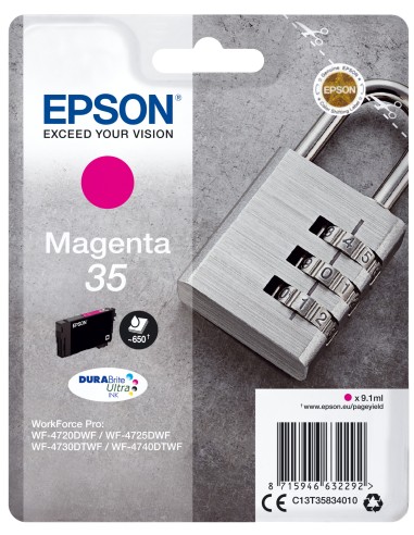 EPSON Singlepack Magenta 35 DURABrite Ultra Ink