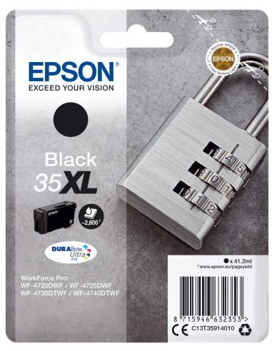 EPSON Singlepack Black 35XL DURABrite Ultra Ink