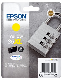 EPSON Singlepack Yellow 35XL DURABrite Ultra Ink
